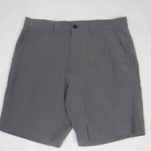 FREE FLY Men`s Gray Performance Stretch Shorts Size 30‎ Golf Casual
